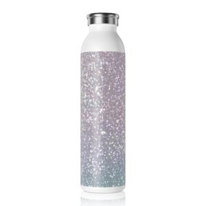 sparkling slim water bottle 20 oz stainless steel travel tumbler