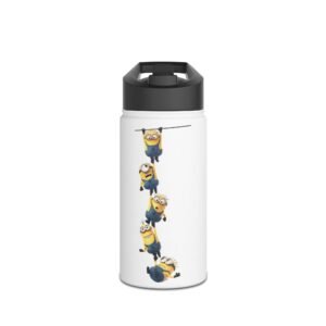 stainless steel water bottle, standard lid